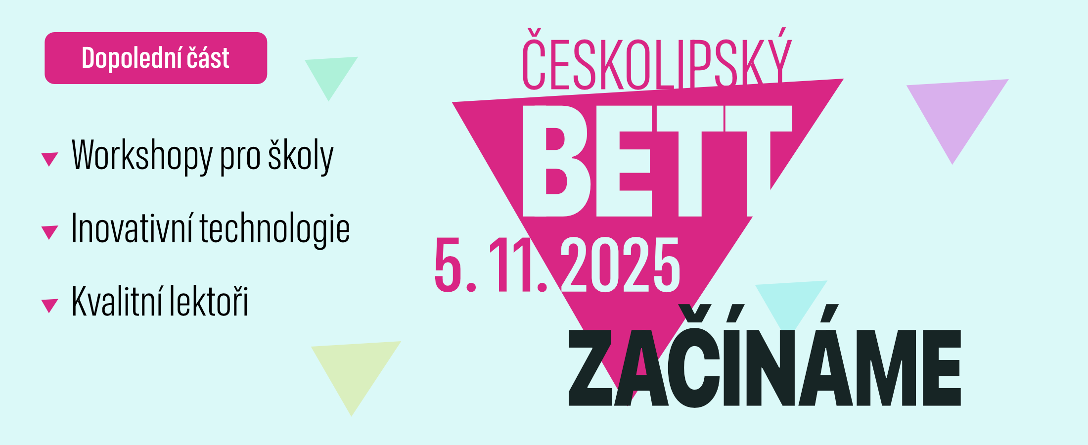 Banner Českolipský BETT 2025