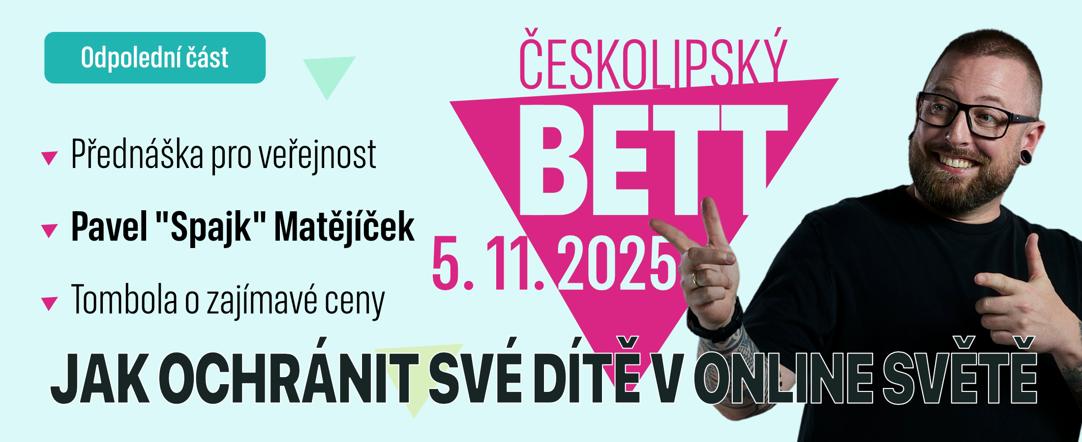 Banner Českolipský BETT 2025 – varianta 2